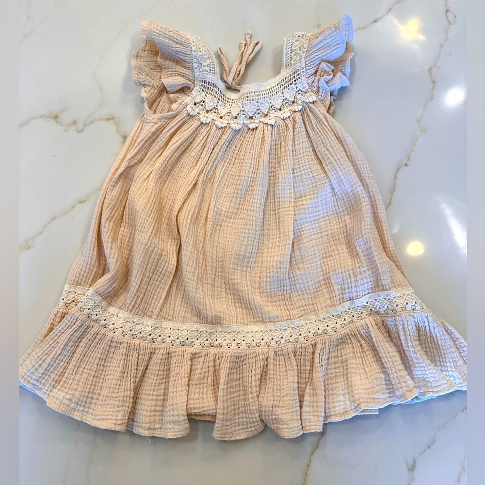 Toddler girls, Wild Wawa boho dress, size 2-3 yrs